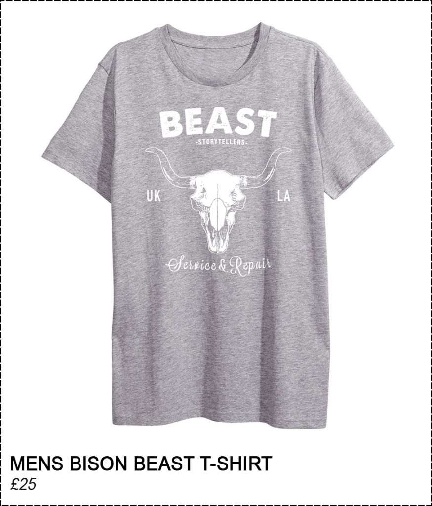 Mens Bison Beast T-Shirt