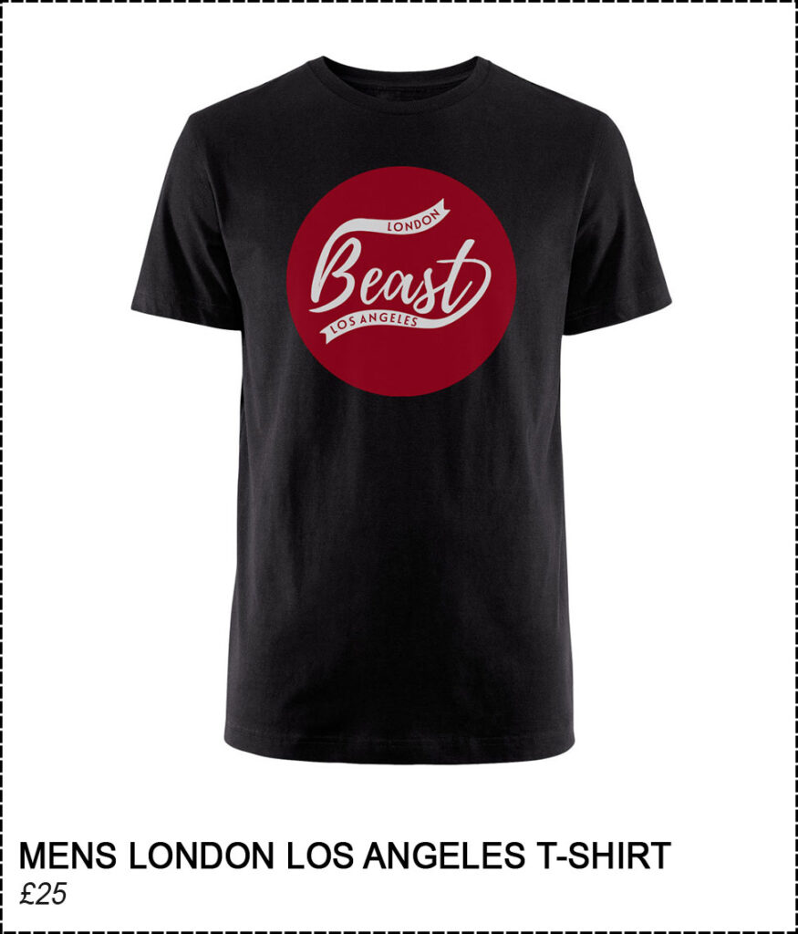 Mens London Los Angeles T-Shirt