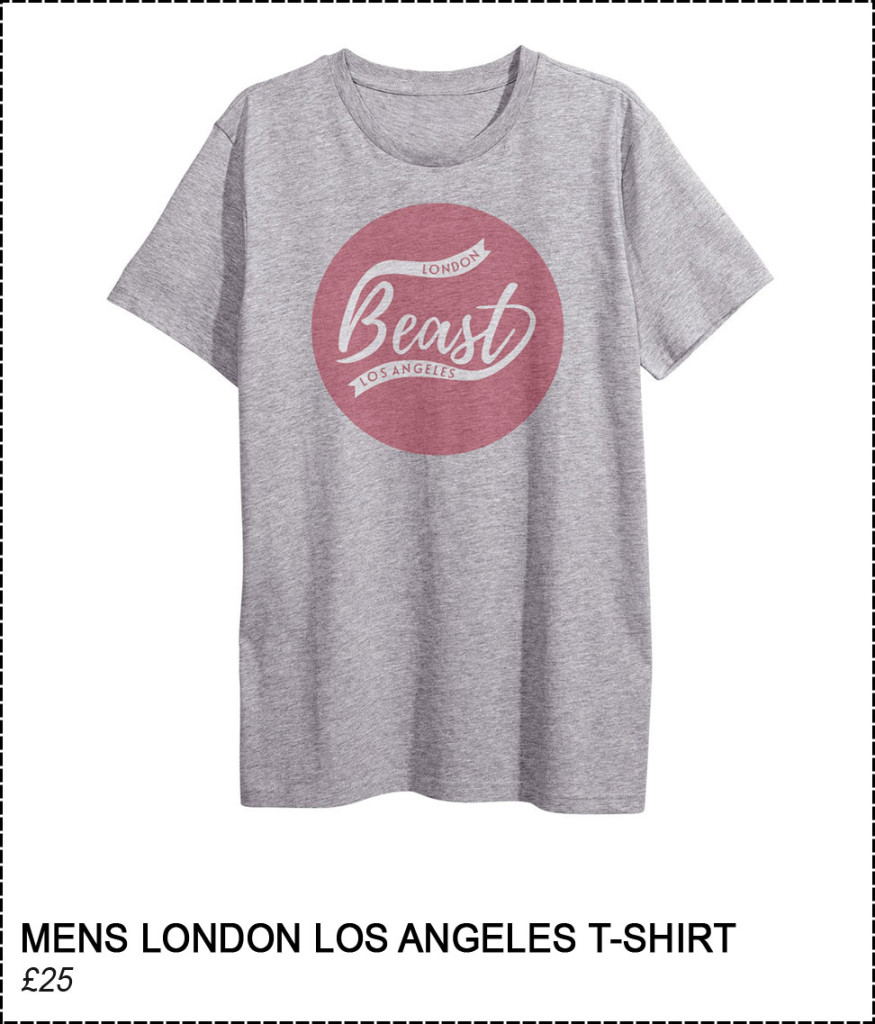 Mens London Los Angeles T-Shirt