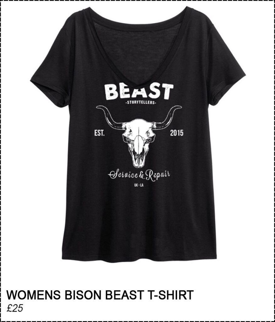 Womens Bison Beast T-Shirt