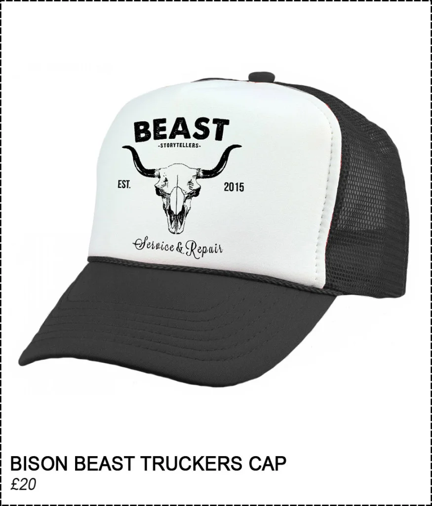 Bison Beast Truckers Cap
