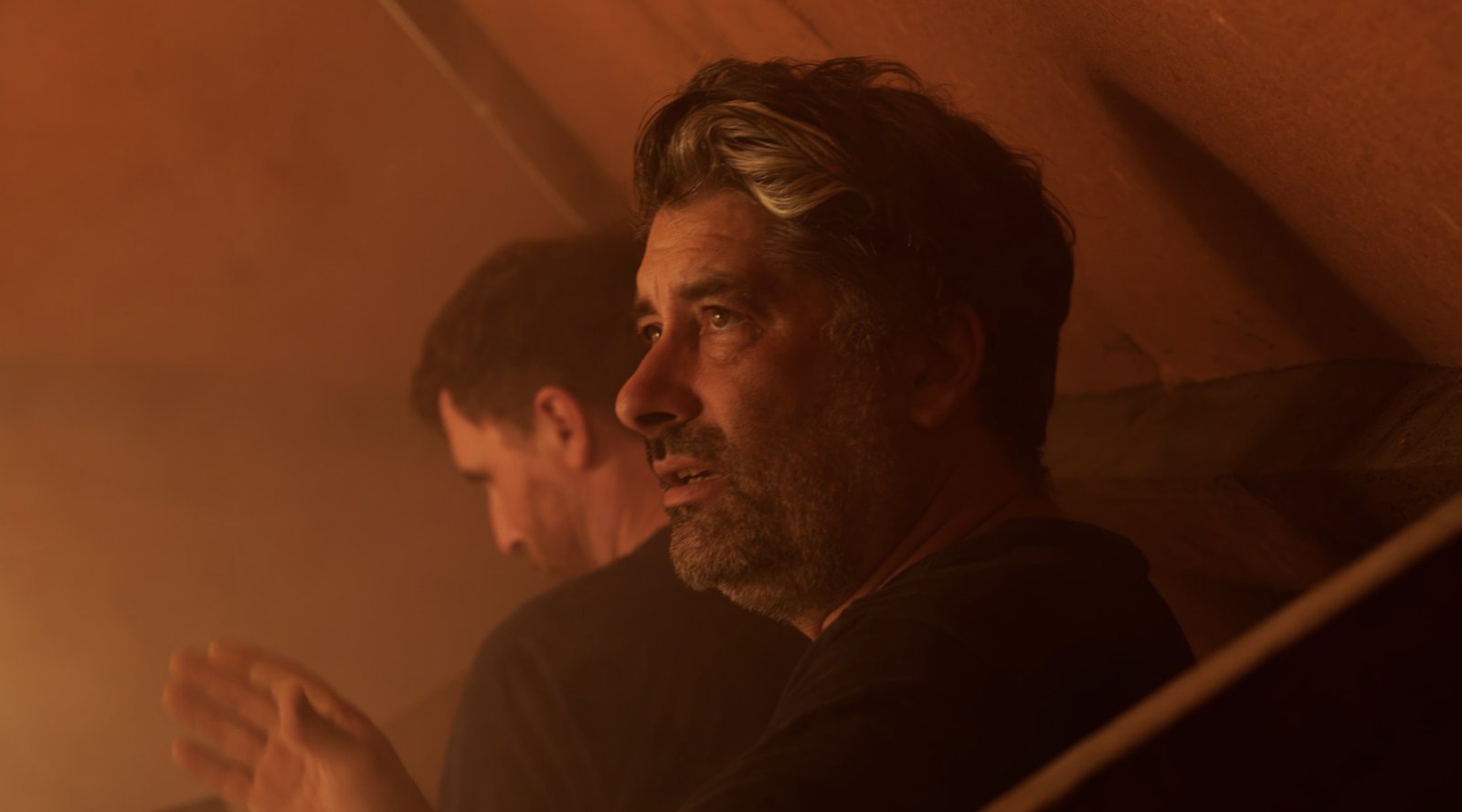 Lawrence Jacomelli directing on set - Don't See Me